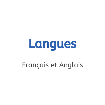 formations langue anglais et français